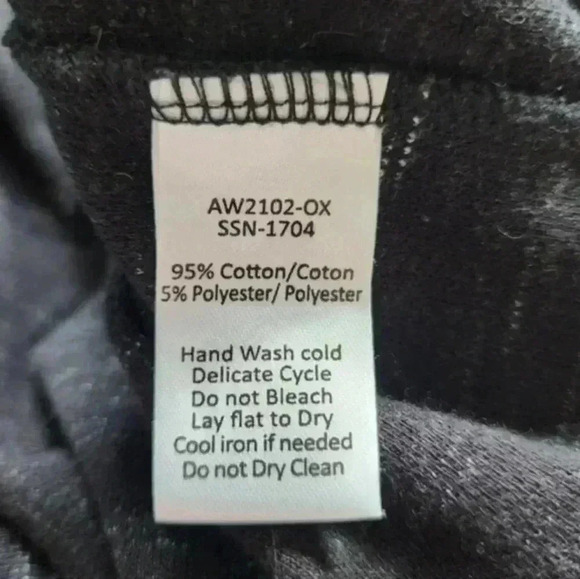 ATM Anthony Thomas Melillo Tee Shirt Dress Mini Black Heather Women's size Small - Picture 12 of 14